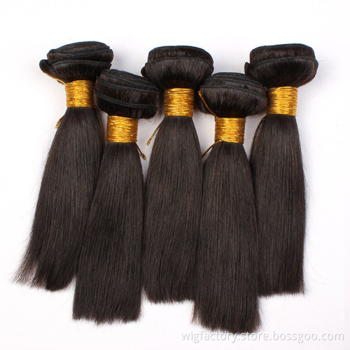 Wholesale bone straight double drawn virgin hair, cuticle aligned brazilian hair short hair,100 virgin hair unprocessed